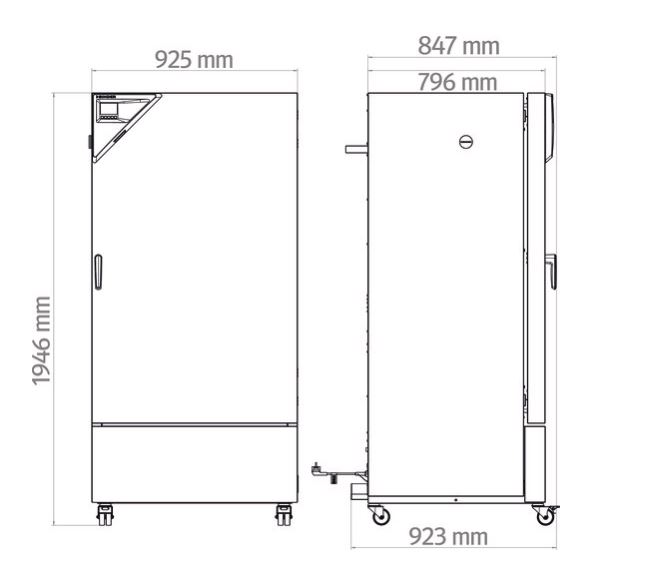 BINDER KB ECO 400 hűthető mikrobiológiai inkubátor