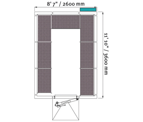 Binder WIC 2 bejárható klímakamra