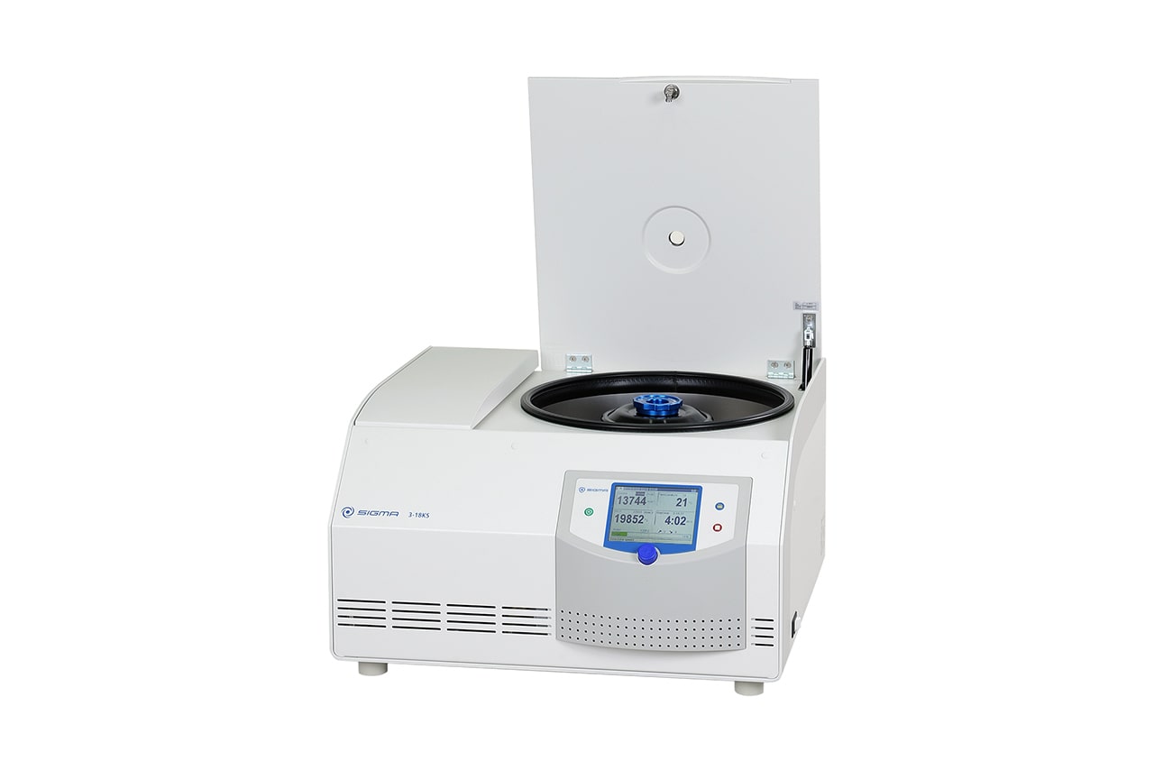 Sigma 3-18KS hűthető asztali centrifuga