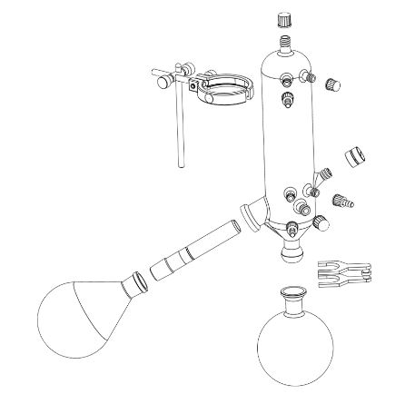 Heidolph Glassware G3B NS 29/32
