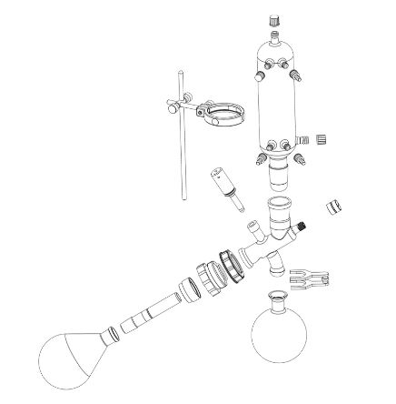 Heidolph Glassware G6B NS 29/32