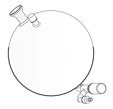 Heidolph Receiving flask 10 L w drainage underneath