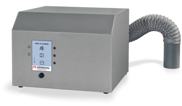 Düperthal Filter unit with ventilator and exhaust air monitoring unit