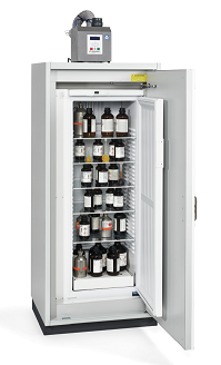 DÜPERTHAL COOL LINE Type 90 XL Standard Safety cabinet with integrated refrigerator