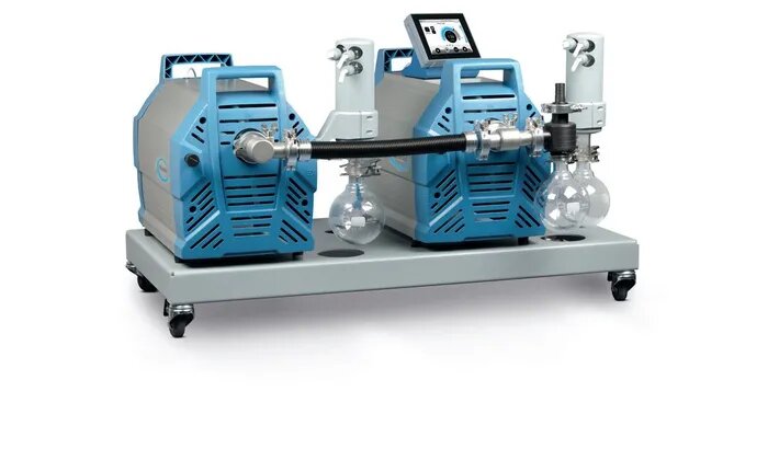 Vacuubrand PC 3012 NT VARIO select DUO membrán vákuumszivattyú