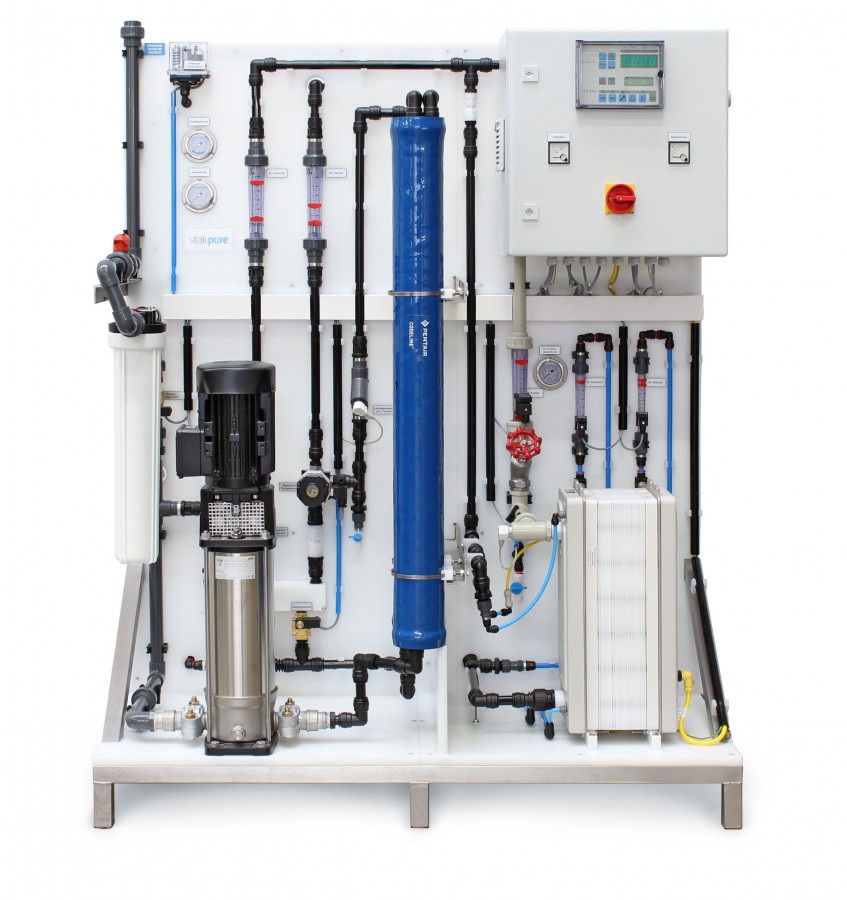 Stakpure RO ED 500 central RO system