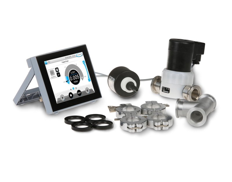 Vacuubrand VACUU·SELECT + VSP 3000, KF DN 16 Package fine vacuum control