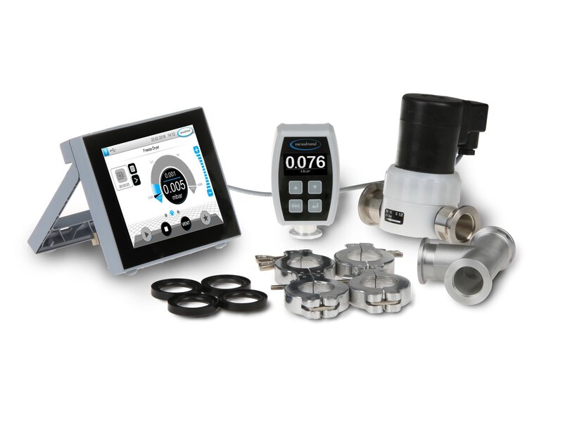 Vacuubrand VACUU·SELECT + VACUU·VIEW extended, KF DN 25 Package fine vacuum control